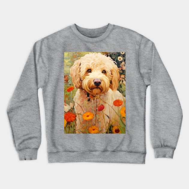 labradoodle Crewneck Sweatshirt by VelvetEasel